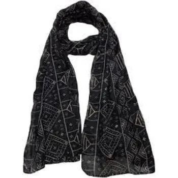 Scarfera Printed Polyester Women Scarf